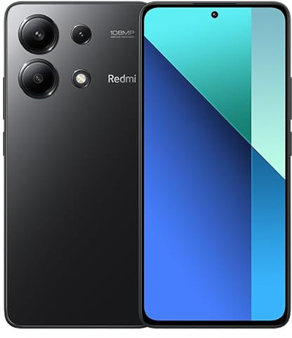 Xiaomi Redmi Note 13 8GB+128GB Unlocked Smartphone Global Version 6,67 120Hz AMOLED Display 108MP Triple Camera Snapdragon 685 5000mAh Battery 33W Fast Charging Black