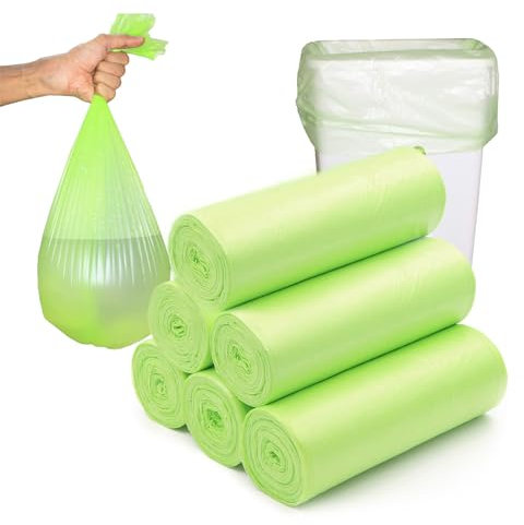 Sacchetti umido 10L compostabili - 100 pezzi biodegradabili per rifiuti organici in materiale ecologico