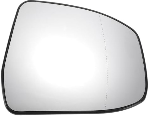 QUARKZMAN Cristal De Espejo Retrovisor Derecho Para Ford Focus 08-18 1Pc | Blanco, Cristal Real, Para Ford Mondeo 2007-2014, Lateral Derecho, Oe 1469513, Con Placa De Respaldo