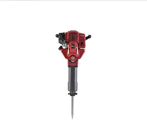 Generic Concrete Breaker 1700W Gasoline Jack Hammer Drill,Strong Durable Petrol Demolition Hammer with 2 Chisels for Concrete Blocks/Brick/Road Maintenance