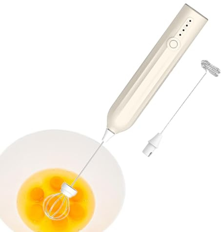 Mousseur à lait portable, mousseur à lait électrique,Machine électrique portative pour mousse de lait - de mousse de lait rechargeable en acier inoxydable, de mélangeur de café r