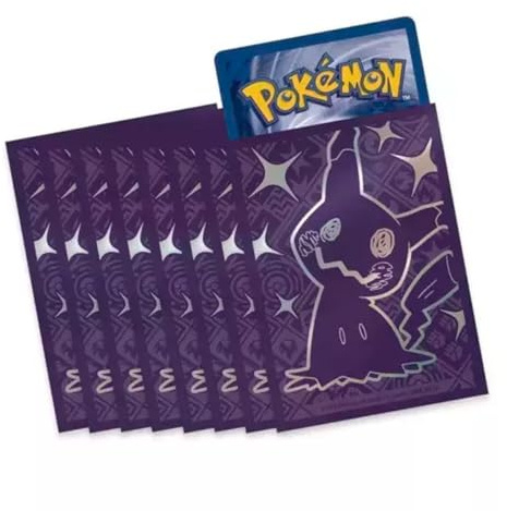 Elite Pokemon Trainer-Boxhüllen [65 Hüllen], ETB Werbehüllen präsentieren Ihre Karten, Mimikyu Kartenhüllen
