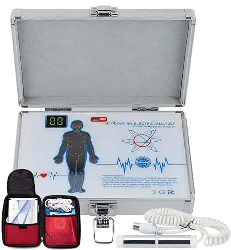 Analizador de Resonancia Magnética Cuántica - 52 Informes, Analizador de Salud Magnética Cuántica con Soporte Multilingüe y Análisis 3D Dinámico, Prueba Rápida y Precisa de Salud Física