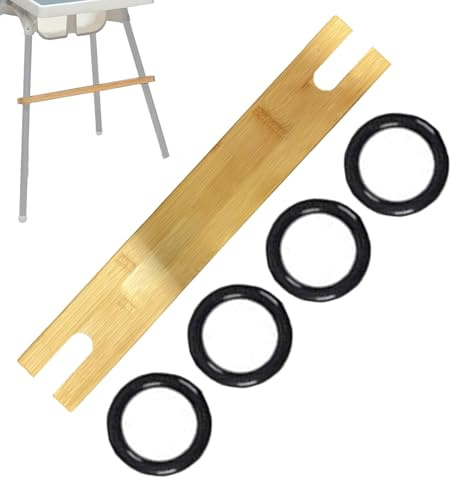 Reposapiés Para Trona De Madera Ajustable Antideslizante Ergonómico