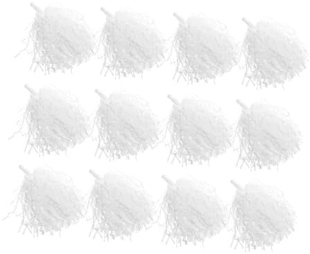EXHUMKY 12stücke Cheerleading Pom Poms Handheld Farbige Und Sport Requisiten Für Auftritte Partys Und Festivals