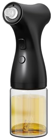 szaluyk Pulverizador De Aceite Para Cocinar,Dispensador De Aceite Y Atomizador Para La Cocina | 200 ml Botella Pulverizadora Portátil Para Cocina Ensalada Asado Freidora Barbacoa Hornear