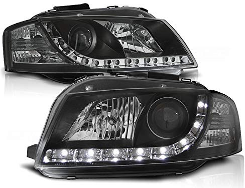 Fari Audi A3 8P 05.03 – 03.08 Daylight Nero
