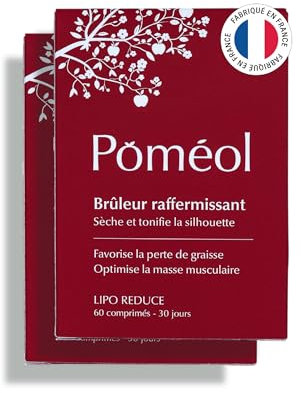 Brûleur de graisse puissant et raffermissant ǀ Complément Alimentaire Perte de Poids ǀOptimise la masse musculaireǀFabrication FrançaiseǀForskoline,Ascophyllum, Piment,Vitamine B6,Chromeǀ60 jǀPOMÉOL