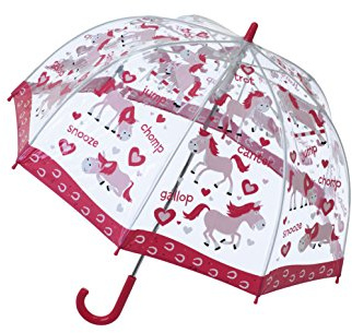 Bugzz @ Soake Kinder PVC-Regenschirm, Pony, Einheitsgröße,