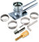 Mortar Masonry Joint Raker Starter Kit for 115mm Grinders, Dust Guard with 8 mm Carbide Mortar Rake, Professional Routing Tool, Efficient Dust-Free Removal of Mortar and Cement Joints in Brickwork
