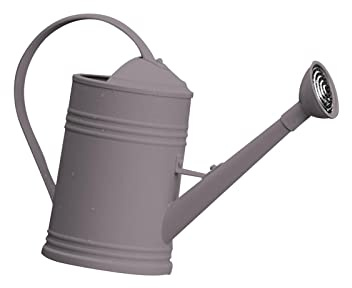 LOVIVER Gießkanne Gartengeräte mit Großer Kapazität für Den Garten, Taupe-Braun