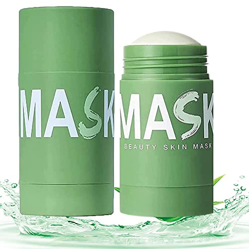 LaoSShu Grüner Tee Maske, Lackhead Entferner mit Grüntee Extrakt, Mitesser, Gesichtsfeuchtigkeitsspendend, Tiefenreinigung Porenreiniger, Hautaufhellung für alle Hauttypen (Color : 1 Pcs)
