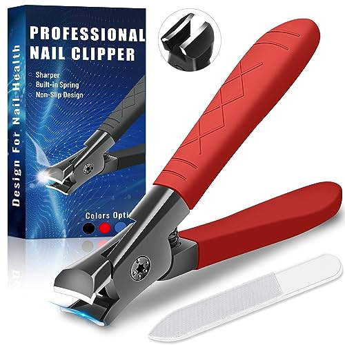 Tagliaunghie per Unghie Spesse, Tagliaunghie Grandi per Uomo, Tagliaunghie Senior per Unghie Spesse Tagliaunghie Forti per Unghie Spesse Tagliaunghie Dito Antiscivolo Adulto