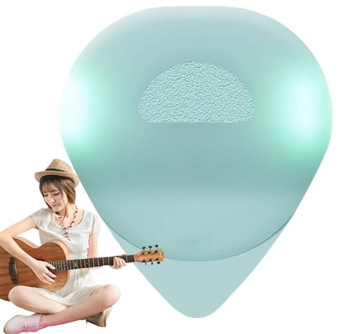 Supatmul LED Leuchtendes Gitarrenplektrum, Personalisiertes Leuchtendes Plektrum, Langlebig Gitarren-Zubehör für Musikliebhaber Gitarrenanfänger