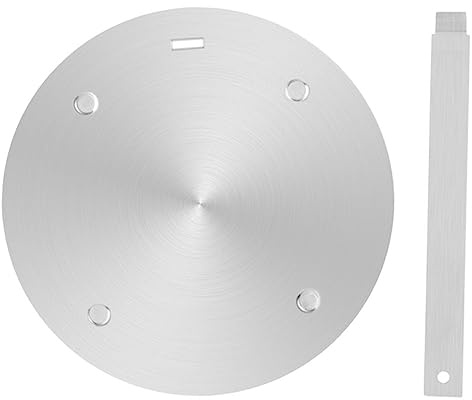 Garneck Induktions-wärmeleitplatte Aus Für Kochfelder Wärmeverteilerplatte Mit Griff Für Herdtypen Heizungsscheibe Für Töpfe Ohne Induktionsfunktion