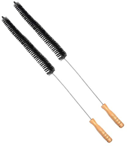 GAROZATION 2pcs Dryer Vent Cleaner Brush Multi-function for Cleaning Washing Machine Ducts