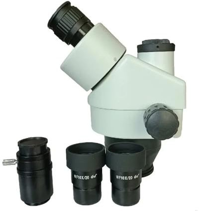 Mikroskop 7X-45X Simul Brenn Trinokular Mikroskop Kopf 1/1 CTV Kamera Adapter Optisches Glas 10X Zoom Okular Stereo Microscopio