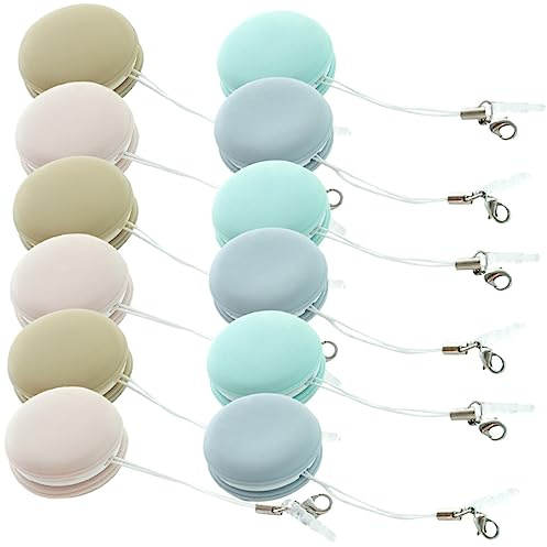 Paño Limpiador de Pantalla y Lentes 12 Piezas de PP y Silicona | Gafas y Lentes de Sol, Quita Polvo, Ligero, Adecuado para Guardar en Bolso o Bolsa de Cámara