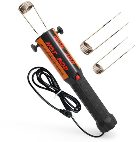 Set di riscaldamento professionale a induzione, 1200 W, 220 V, con 3 bobine a induzione, per riparazioni HVAC
