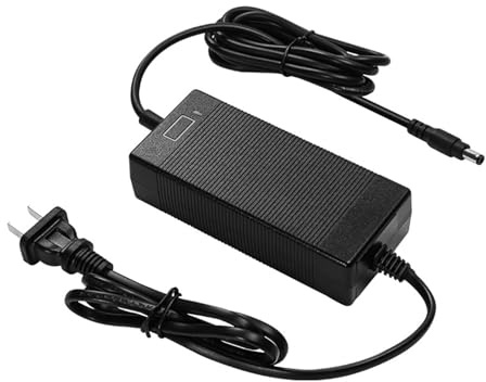 Adaptador de Corriente de Escritorio de Doble Cable de 12 V y 5 A, Fuente de alimentación de 60 W