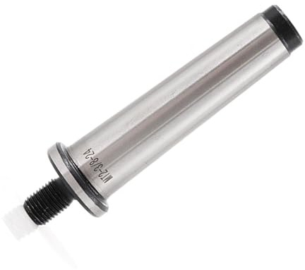 Itonash Threaded Drill Chuck Arbor, High Speed Steel Straight Shank for Quick Attachment, with Durable Design for Wood and Metal Drilling