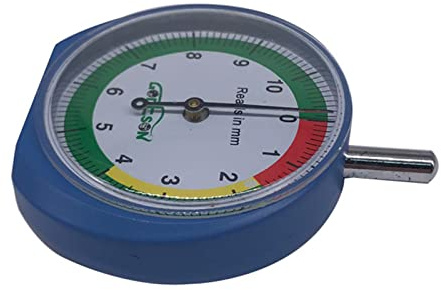 Medidor de profundidad de neumáticos mejorado para motocicleta, coche, camión y autobús, regla de neumáticos