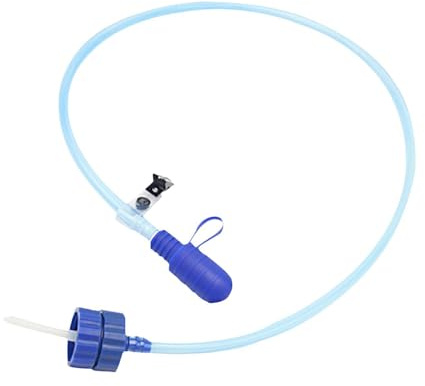 Tubo para Beber Botella Agua | Manguera Bebidas con Botella Aguas para Acampar | Tubo para Beber Botellas Aguas Adaptador Doble | Accesorio Manguera Mochila Botellas Agua Flexible para Ciclismo