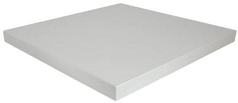 Dekorspanplatte Frontweiß Miniperl Spanplatte als Tischplatte, Schreibtischplatte, Laden- & Möbelbau, Maße: 100 x 50 cm, Stärke: 16 mm