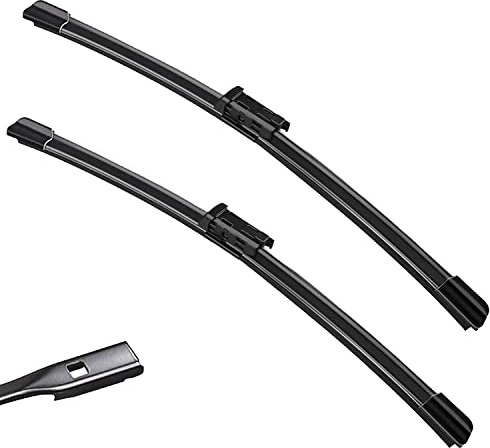 2 Factory Wiper Blades Replacement for 2012-2018 AUDI A6 A7 S6 S7 Original Equipment Windshield Wiper Blades Set - 26+21 (Set of 2) Top Lock
