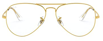 Ray-Ban Unisex AVIATOR-0RX64893086, Legend Gold, 55