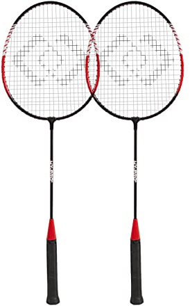 Hy-Pro 2 Player Badminton Set - 2 x Rackets & 2 x Shuttlecocks With Includes Carry Case