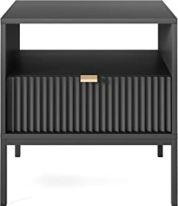 Selsey VELLORE Nachttisch (schwarz)