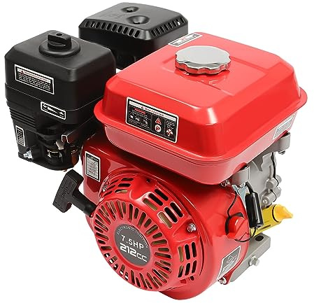 Motor de gasolina de 4 tiempos, 208 CC, motor de gasolina, bomba de agua, bomba de agua, bomba de motor, bomba de aceite, refrigerada por aire, monocilindro