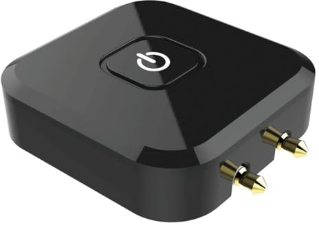 MaxTrack Bluetooth Adapter für Audio - MT3L, Bluetooth 5.1 Adapter, EnhancedDataRate, Bluetooth Empfänger für Flugzeug, Auto oder Stereoanlage, Klinkenstecker und Cinch