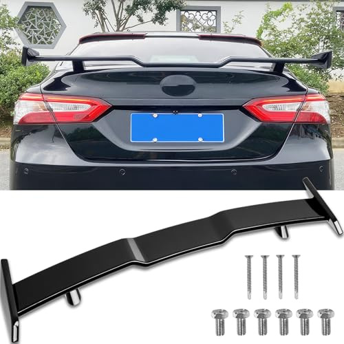 DREAMOTOR Car Spoiler Wing Compatible with Toyota Camry 8th Gen SE XSE LE XLE M4 TRD 2018-2024 Rear Spoiler Wing Aleron Trasero Spoilers for Cars Mods Accessories Body Kit Spoiler Shelf - 57 Inch