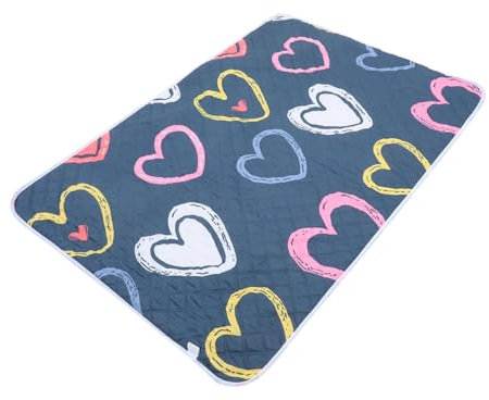 Anneome Extra Große Waschbare Bettunterlage Aus Baumwolle Für Frauen Kinder Und Ältere Menschen 80 X 120 Cm Patientenbarriere-einlage Mit Klebstoff