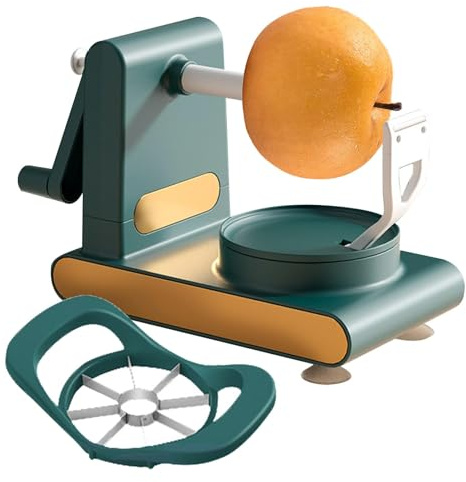 Äppelskalare, skalare med flera frukt, manuell roterande köksredskap fruktskärare, skivare skalare, fruktskalningsmaskin, päronskalare äpplen skalare örn, för päron citrus frukt potatis grönsaker