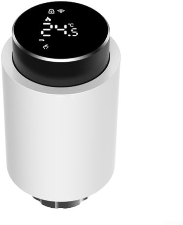 Zoegneer Für Zigbee Thermostat Heizkörperventil Smart Heizkörperventil für Smart Home APP Steuerung Thermostat Ventil Heizkörper Konstante Temperatur ABS