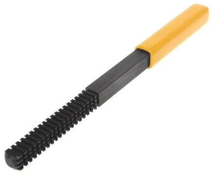GUYTRM Lima de reparación de roscas Lima de reparación de restauración de roscas métricas Limpia roscas dañadas Paso de 0,75 a 3 mm Herramientas manuales pequeñas de hardware de metal lingli(2Pcs)