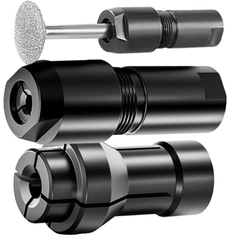 Adaptateur pour Meuleuse d'Angle,2 Pièces Tête de Conversion pour Meuleuse d'Angle | Accessoires de Mandrin de Perceuse 6mm et 3mm pour Travaux de Métallerie Soudure et Maintenance