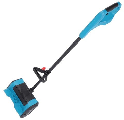 Greensen Soplador de Nieve a Batería, Soplador de Nieve Eléctrico Inalámbrico 600W 6m de Alcance 25.4cm de Ancho con Hojas Ajustables para Terraza Patio Acera Escalón