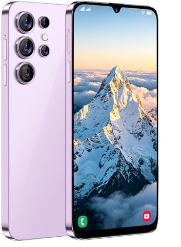 McMgc Unlocked Smartphone, 6.5-inch Incell HD Screen, 2GB+16GB (SD up to 128GB), 3-Slot (Dual SIM+SD), 5000mAh, 8MP+13MP Cameras, Android 10.0, Face Unlock (Purple)