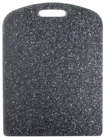 Dexas Decorator House SuperBoard Cutting Board with Rounded Corners, 12 by 16 inches, Heavy Granite