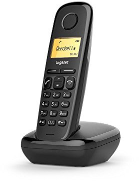 Gigaset A170 Solo Téléphone fixe sans fil DECT/GAP Noir [Version Française]
