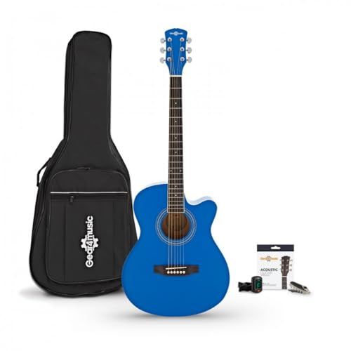 ElektroAkustikgitarre Starter Pack von Gear4music, Blau