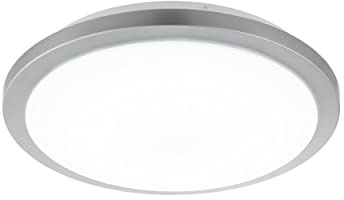 EGLO LED Deckenlampe Competa-ST, 1 flammige Deckenleuchte, Material: Stahl und Kunststoff, Farbe: Silber, weiß, Ø: 51 cm, dimmbar, Weißtöne einstellbar