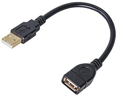 AKYGA AK-USB-23 - Cavo di prolunga da USB A a spina A, 15 cm