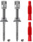 GARDELI Supporto per Piante rampicanti in Acciaio Inox, Sistema Professionale con Supporti a Parete e Tacos Multiusos (2 Supporti)