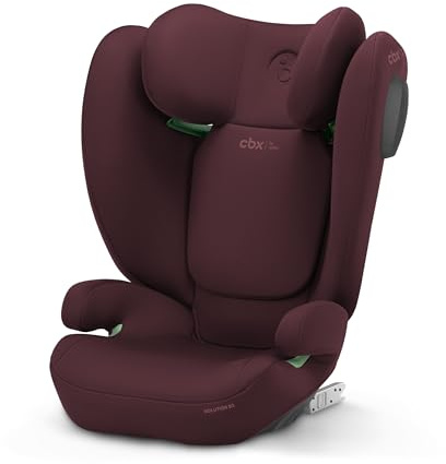 CBX by CYBEX Solution B3 i-Fix Car Seat, ISOFIX, from Approx. 15-50 kg, from Approx. 3 to 12 Years, UN R129/04, Red