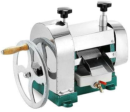 SINSED Pressa elettrica per Canna da Zucchero 50kg/h Manuale Commerciale Spremiagrumi di Canna da Zucchero Canna da Zucchero Grind Press Macchina Estrattore Spremiagrumi Volante